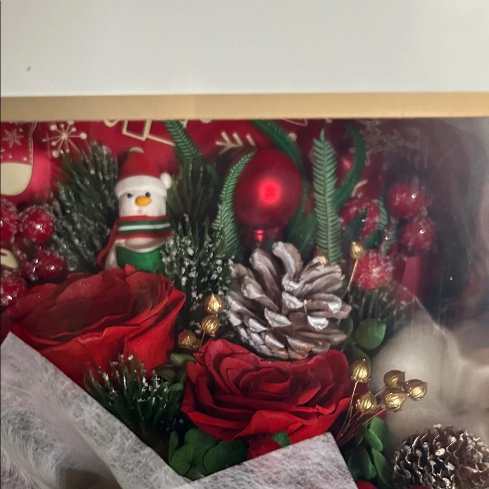 Christmas bouquet decor